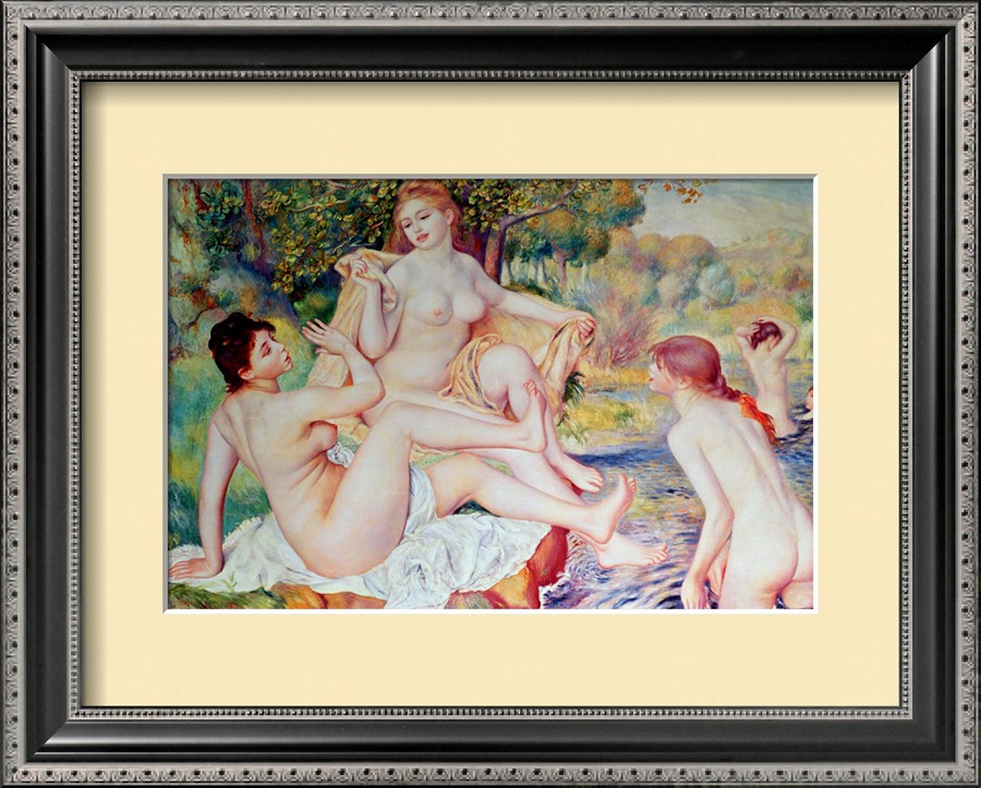 The Bathers, 1887 - Pierre Auguste Renoir Painting